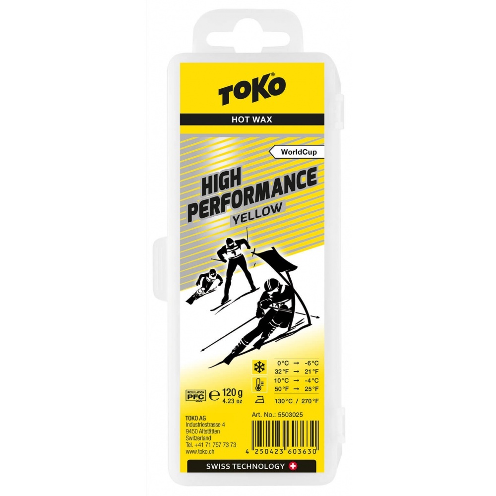Toko High Performance Hot Wax yellow 120g