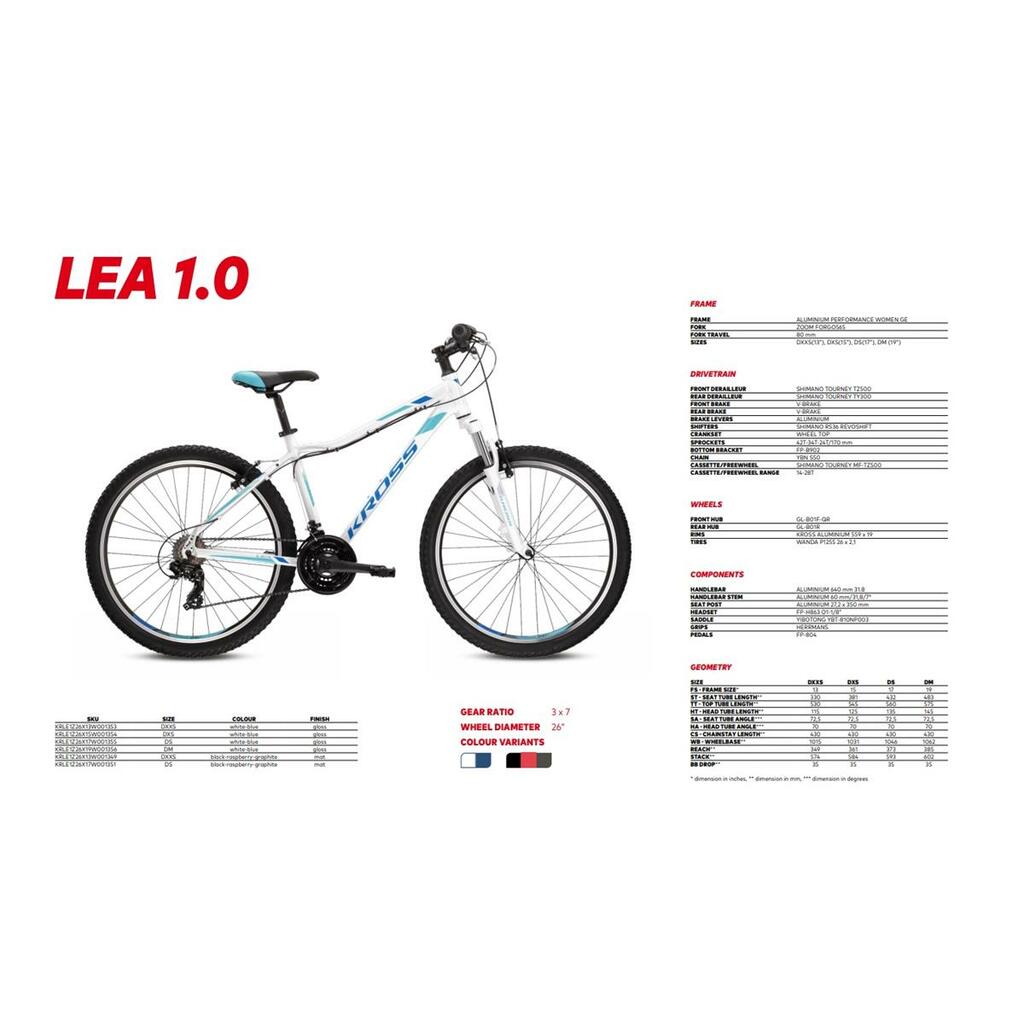 Mountain bikes Kross Lea 1.0