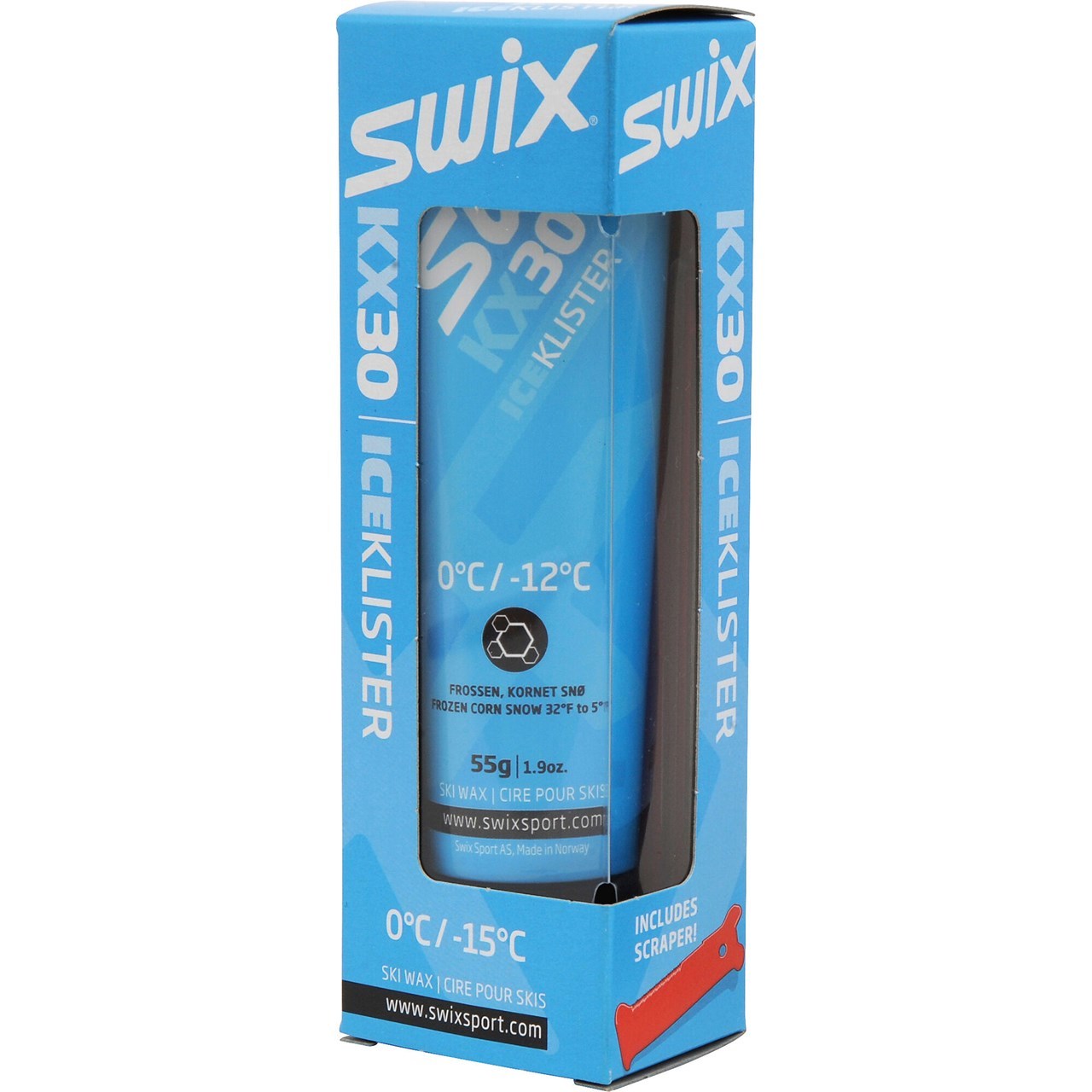 Swix KX30 Blue Ice Klister 55g 0/-12°C