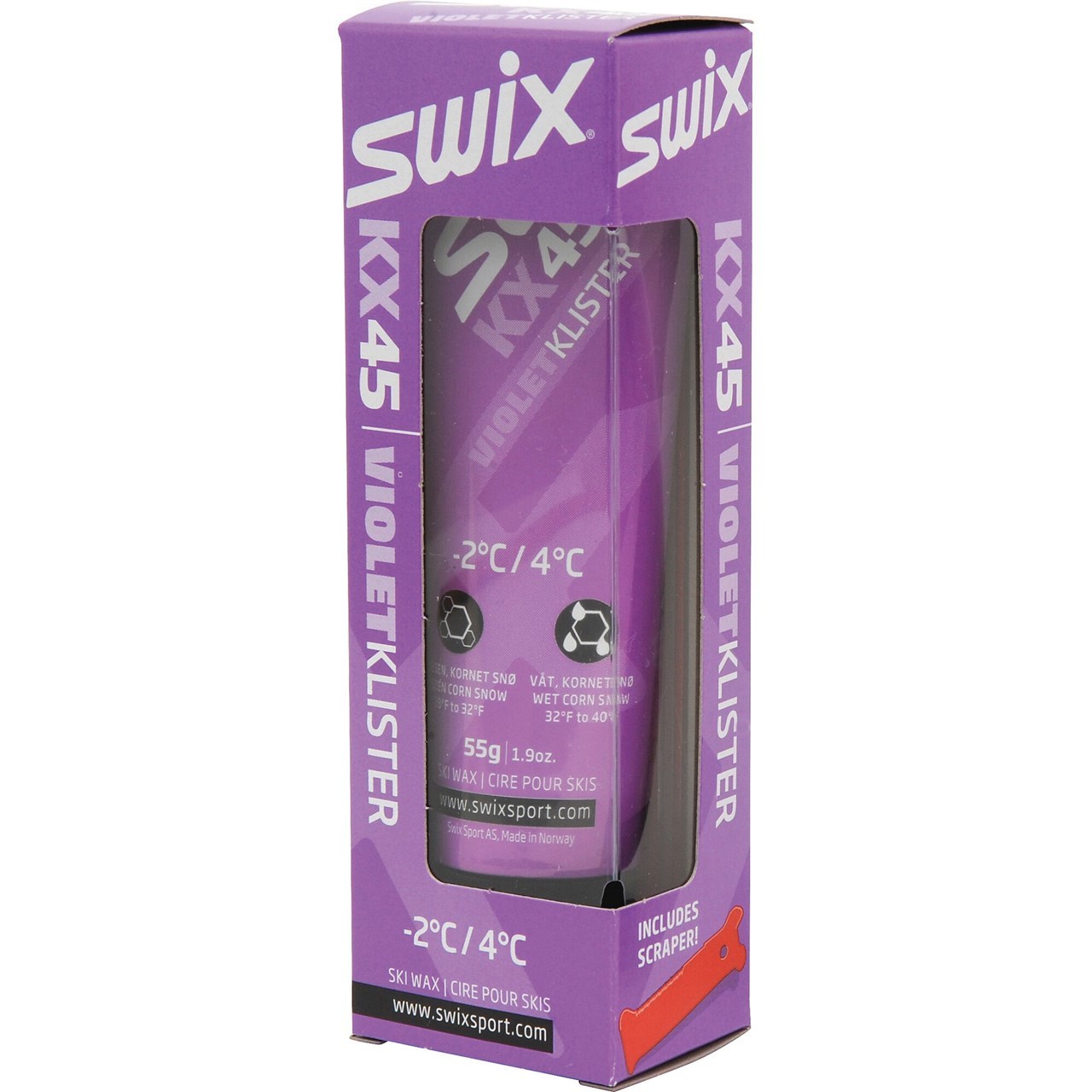 Swix KX45 Violet Klister 55g -2/+4°C