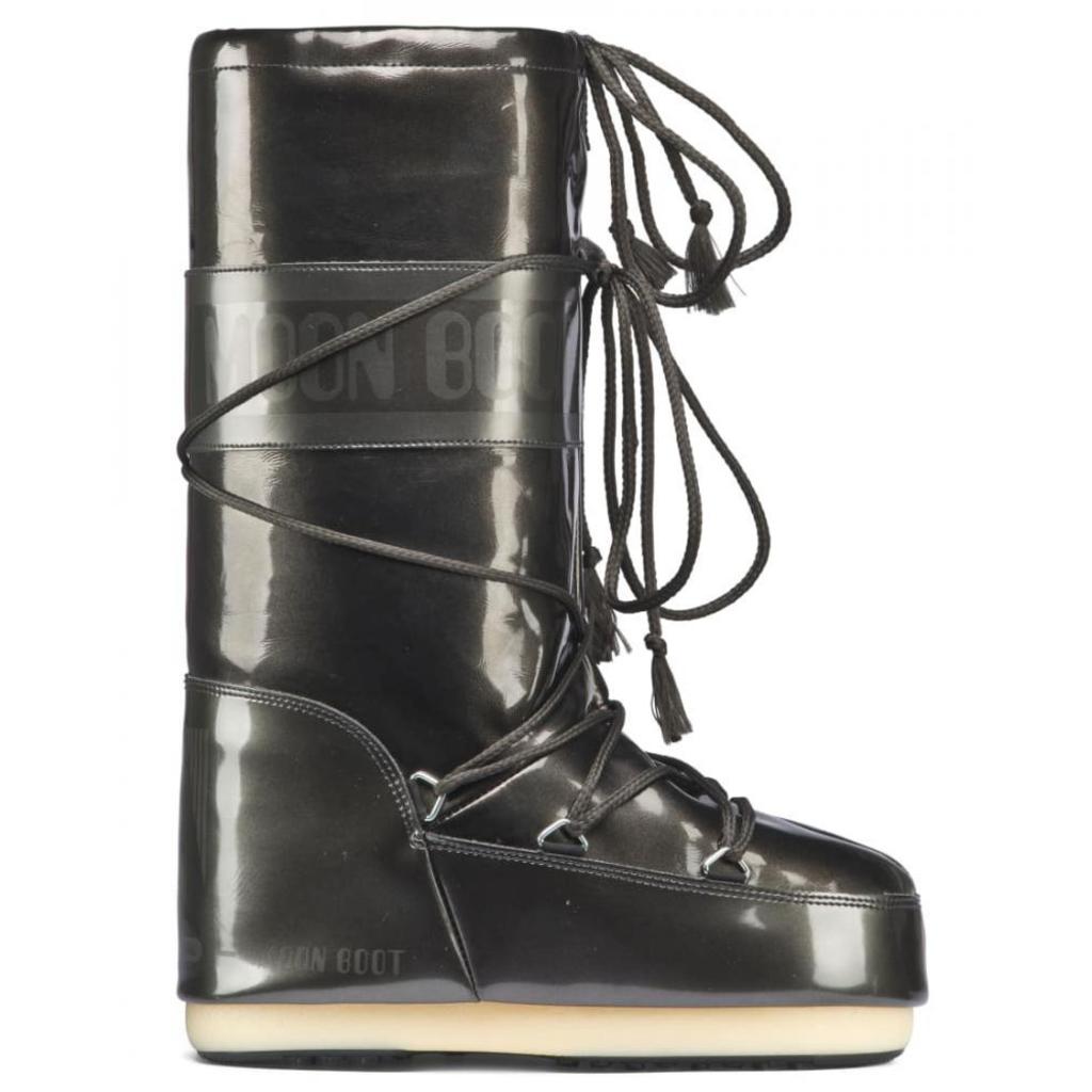 MOON BOOT Icon Vinile Met, 001 black